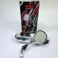 SIDE MIRROR 10MM HONDA YAMAHA POTA SOKO CHROME
